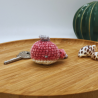 Porte-Clés - Ma Petite Baleine Bleu/Rose