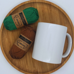 Kit - Cache-tasse Porte-Bonheur Trèfle