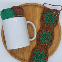 Kit - Cache-tasse Porte-Bonheur Trèfle