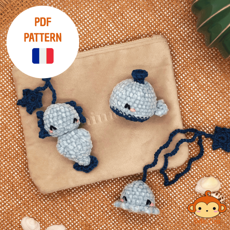 Patron - Mes Petits Animaux de l'Océan