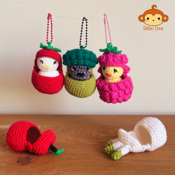Patron - Cozy Birdies - Mes Petits Oiseaux Déguisés