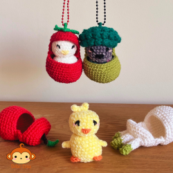 Patron - Cozy Birdies - Mes Petits Oiseaux Déguisés