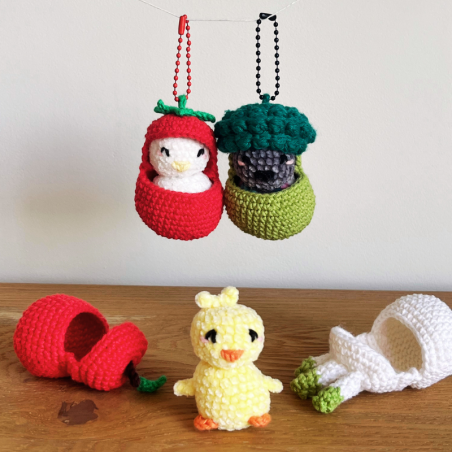 Porte-clés - Mes Petits Oiseaux Déguisés
