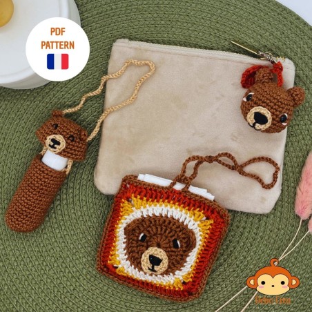 Patron - Mon Automne Kawaii – Petit Ours