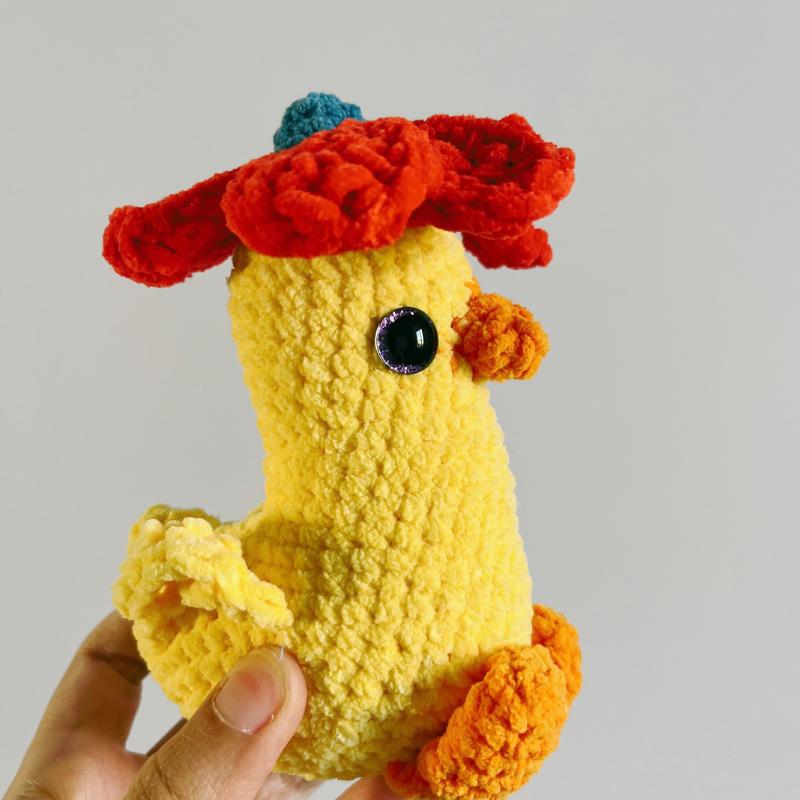 Petit caneton au crochet