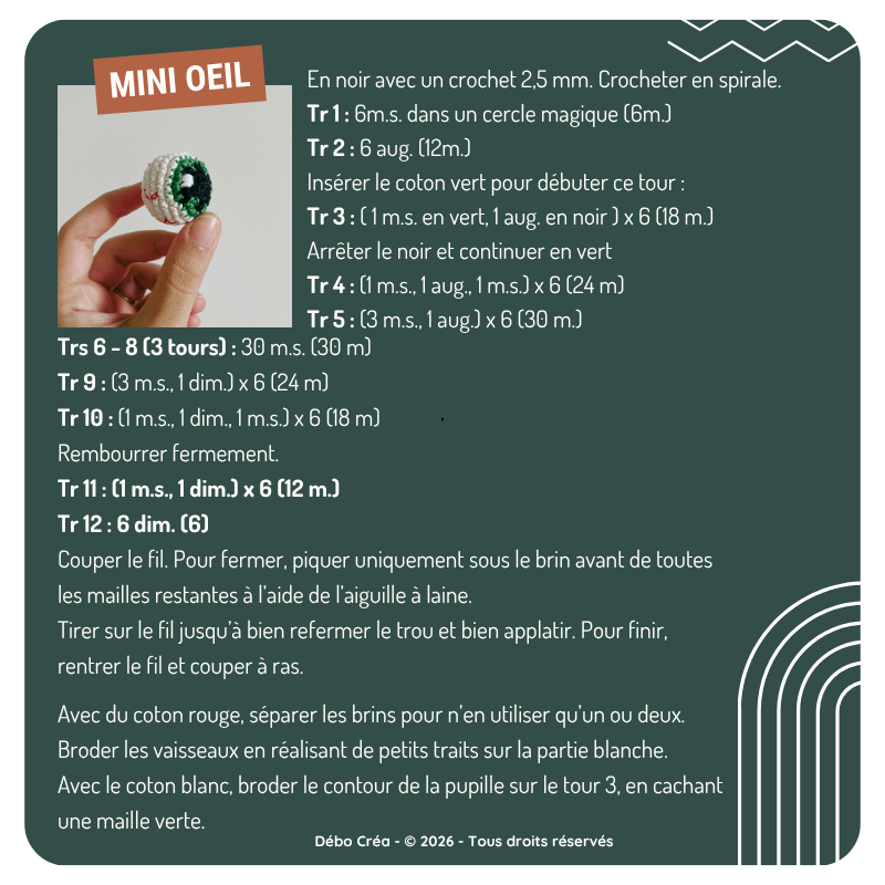 tuto gratuit oeil