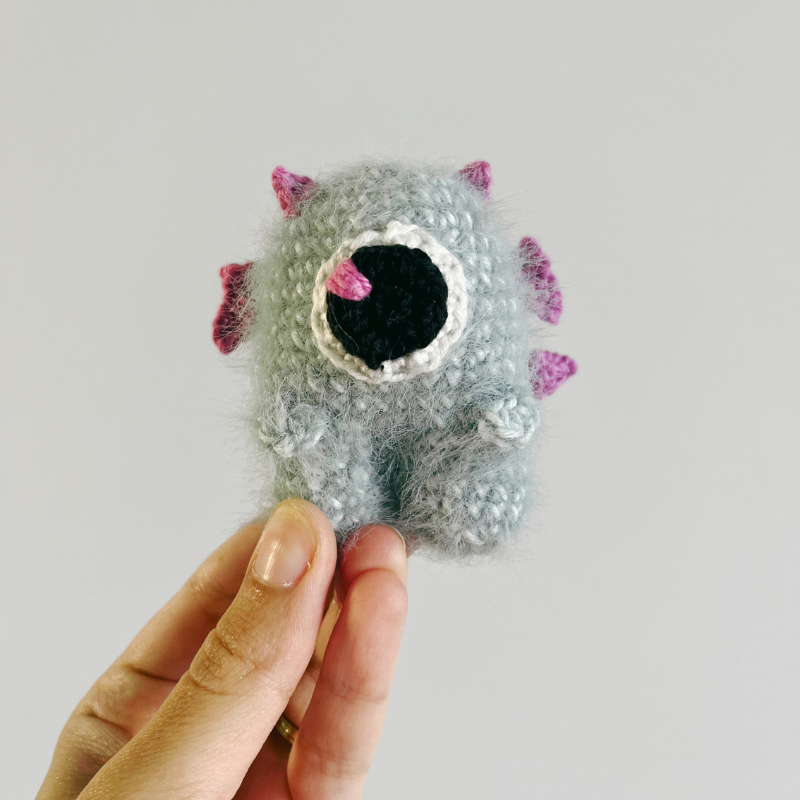 petit monstre crochet