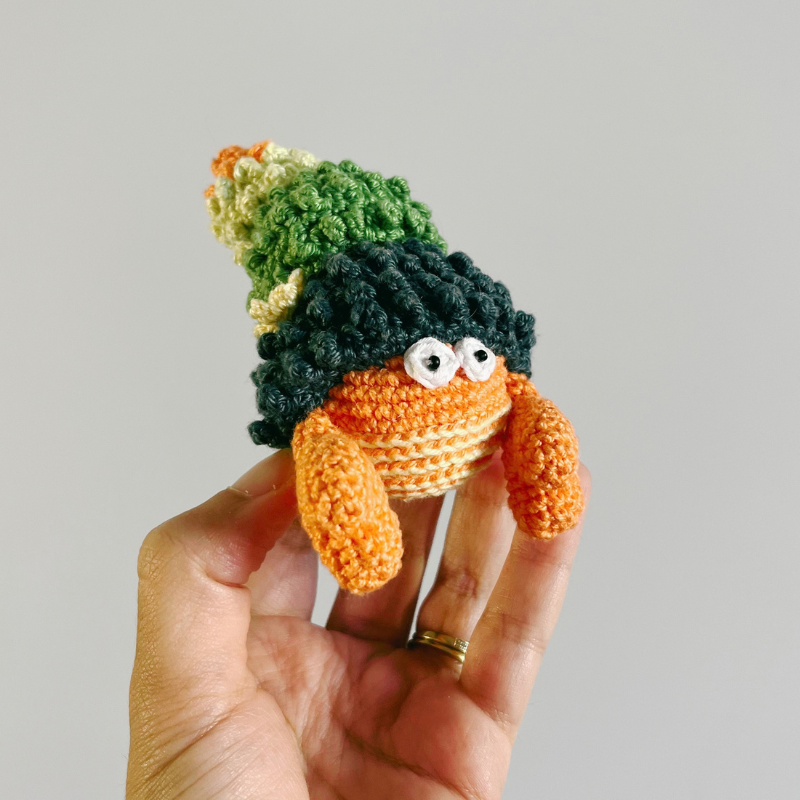 yeux en perle crochet